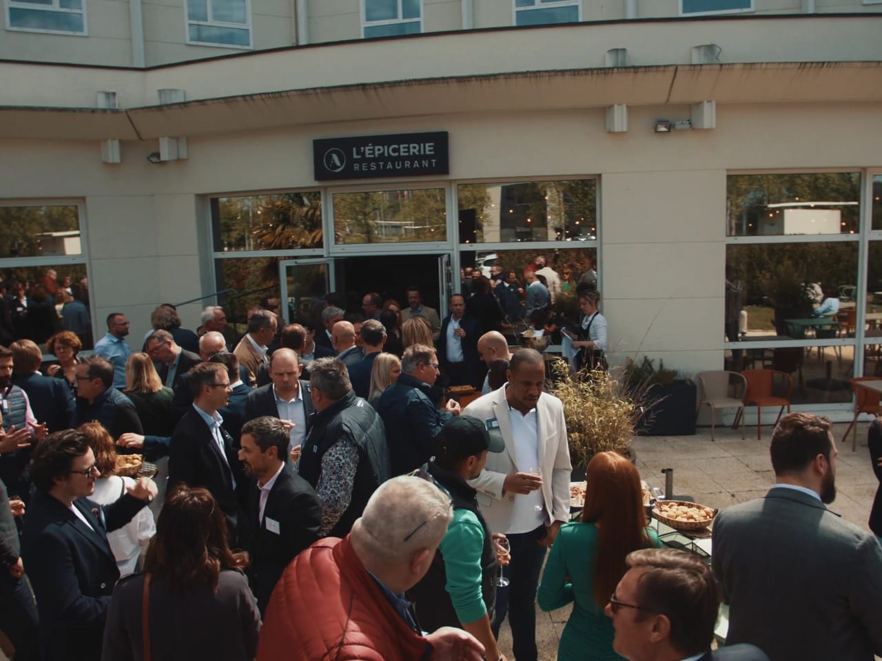 Club d'affaires : un de nos tournages
